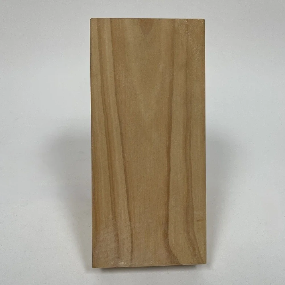 Wooden Knife Block 7 Slots 4 1/8